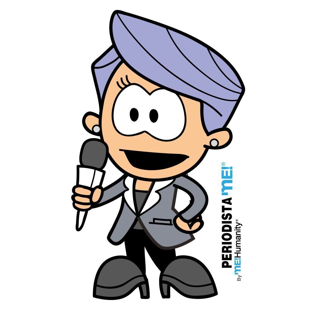 Periodista Me!Humanity Profesiones Diversidad Humor Diseño